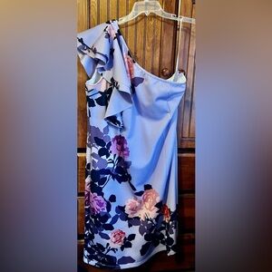 Venus- Floral One-Shoulder Dress Size 1X